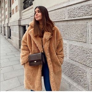 𝗡𝗪𝗧 𝗭𝗮𝗿𝗮 • Fleece Coat